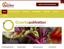 Tablet Screenshot of kollebloem.be